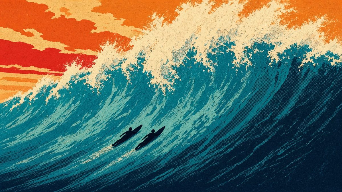 More Footage Of The Florence Brothers In Marginally Paddleable Waves