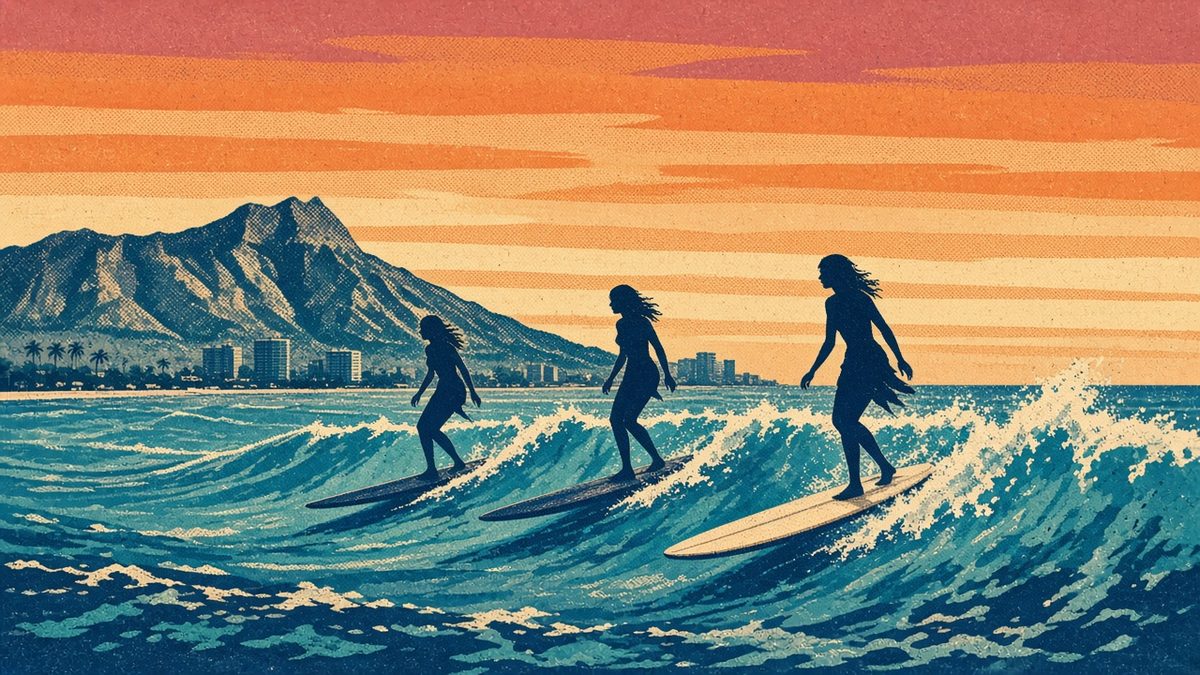 The Girls Surf Waikiki 🌅 (2026) 4K HDR
